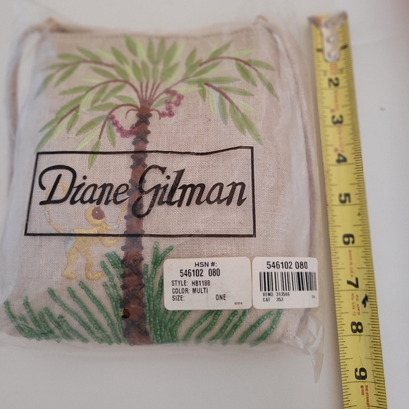 Dianne Gilman embroidered shoulder bag - Picture 3 of 5